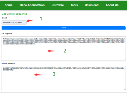 Gene Sequence Download Screenshot